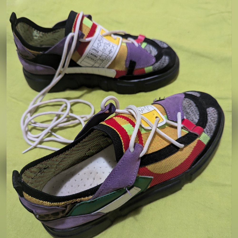 Multicoloured Rave Sneakers